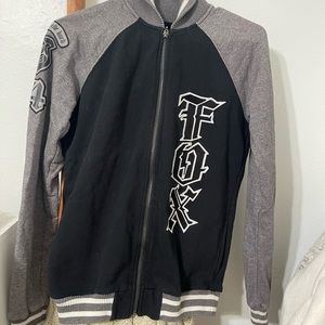 Fox racing zip up hoodie size medium. Used.